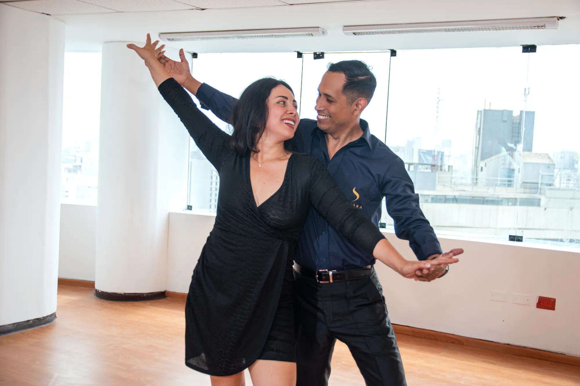 Sonara dance instructors in the Miraflores studio